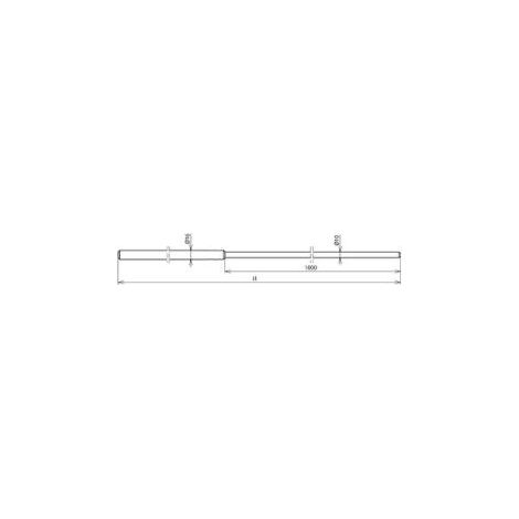 Dehn & Söhne Fangstange 103240 D16mm L 3000mm 3,0m Alu