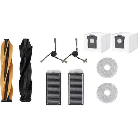 10 pour Dreame X50s Pro Master / Matrix 10/Matrix 10 Ultra Sweeping Accessoires Main Side Brosse Serpillière Filtre Dust Bags (1/5)