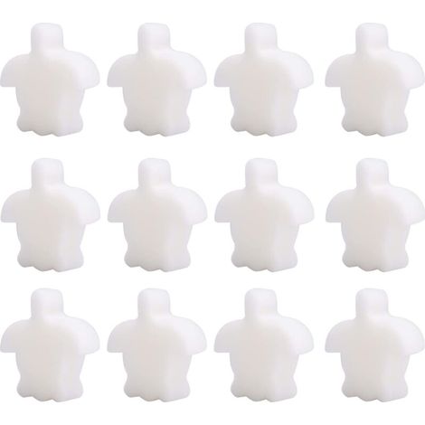 12 Pièces Eponge Absorbante Piscine, Éponge Absorbant l'huile, Éponge d Écume, Éponge de Nettoyage pour Piscine, Jacuzzi, Bain à Remous, Spa. (1/2)