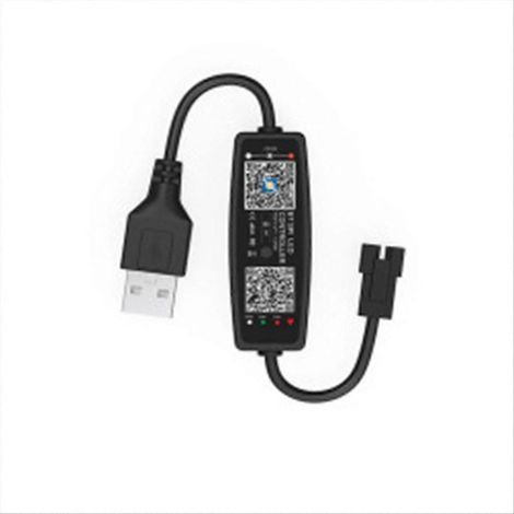 Telecomando WS2812B per controllo remoto della musica tramite app, USB 5V. (1/5)