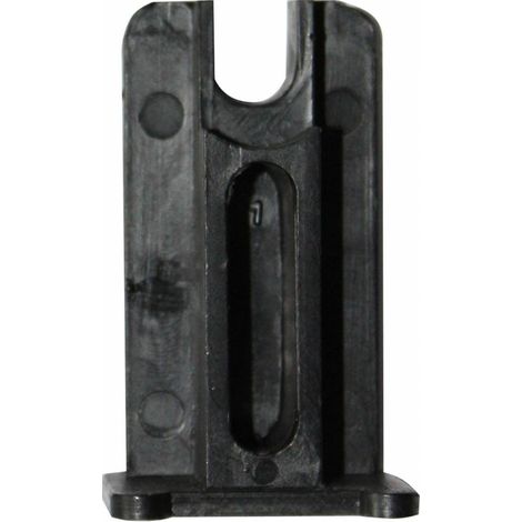 Tappo Per Cremagliera Art.2774 Plastica Nero - 2 Pz
