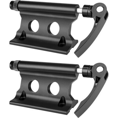 2 Pack Bike Fork Bracket, Car Bike Rack, MTB, Road Bike, MTB, Front Fork Bracket, Aluminum Alloy, Front Fork Bracket for Carrying, Travel, Outdoor