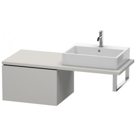 Duravit L-Cube Meuble bas pour console, 1 tiroir, 620x400x547mm,