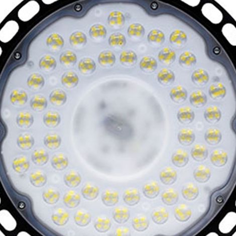 UFO-Fabrikleuchte, energiesparende Glühbirne für industrielle Anwendungen, Farbwiedergabeindex (CRI) ≥ 80, EU-Stecker, 6500 K, 200 W (1/5)