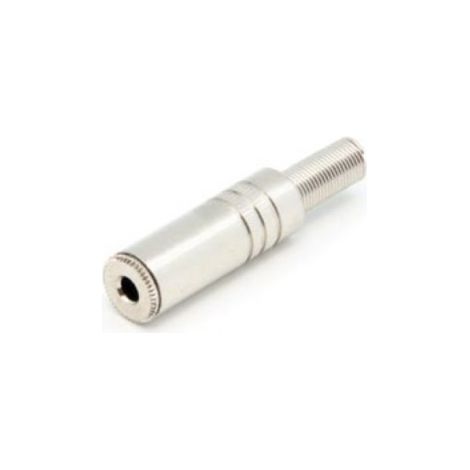 JACK FEMELLE 3.5mm STEREO ARGENTE CA012 RI860 (1/2)