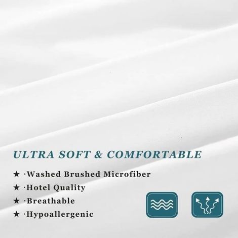 Housse de Couette 200x200 + 2 x Taie d'Oreiller 65x65cm- Microfibre Parure de Lit Adulte - Game Console Gamepad Set Gamer - D16 (1/4)