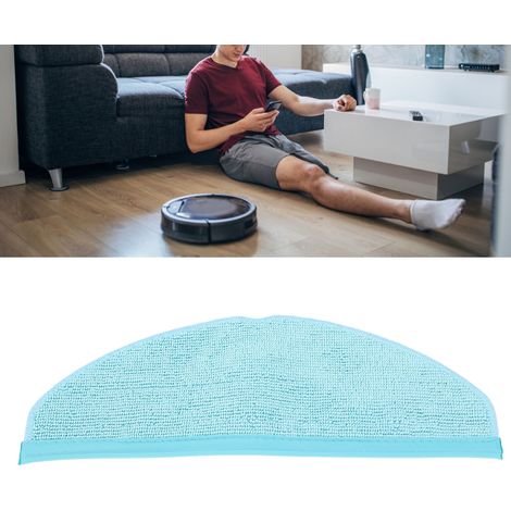 [Juego de almohadillas de limpieza] – Paquete de 3 almohadillas de fibra lavables para aspiradoras robot Conga 8090/9090 – Compatibles y potentes (1/5)