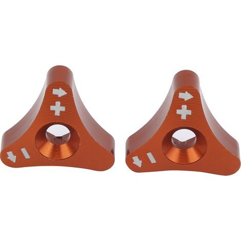 Amortisseur Avant Bouchon Réglable Fourche de Remplacement pour 250EXC 250EXCF 250SX 250SXF 250XC (Orange) (1/5)