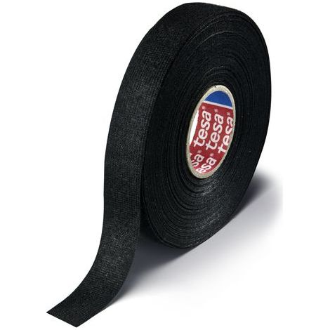 Ruban adhésif 51618, Noir, 15m x 19mm, Fibre PET ( Prix pour 1 )