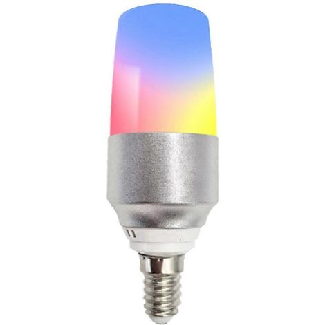 Ampoule LED Tuya Smart Zigbee E14 5W, contrôle de la durée de vie via application, CCT+RGB, commande vocale, réglage de la couleur, pour lampes de chambre (1/5)