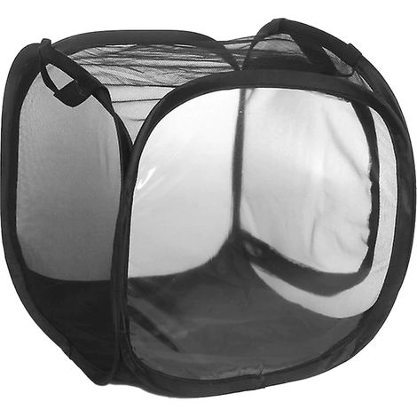 Habitat Pour Insectes Et Papillons - Cage Maille Fine Portable Avec Fermeture Éclair - Idéal Pour Élever Chenilles Et Papillons - 1 Pièce (1/5)