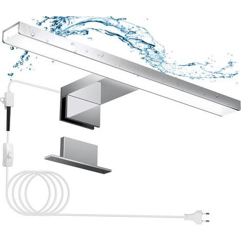Spiegelleuchte, 5 W LED 4000 K, Aluminiumlegierung, IP44, Badezimmer (1/5)