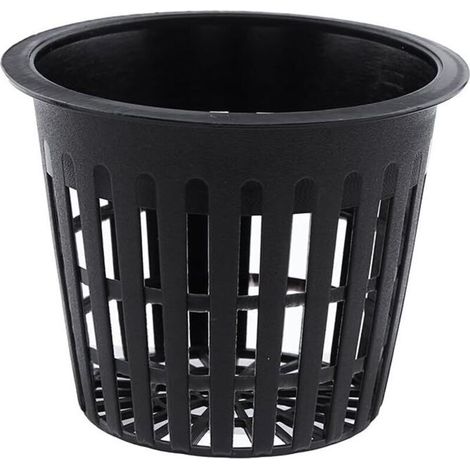 Lot de 10 pots en maille pour aéroponie, hydroponie, plantation de fleurs et jardinage