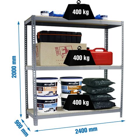 Simonrack Regalsystem ohne Schrauben grau und robustes Holzdesign