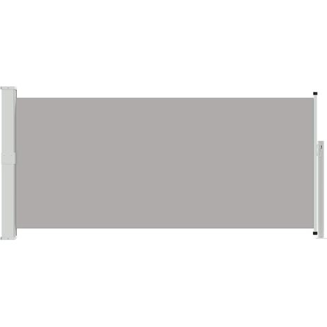 Retractable Side Awning 140 x 300 cm Grey vidaXL (1/5)