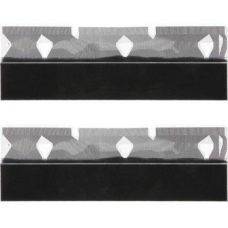 Dos pantallas LCD para los salpicaderos de los BMW X5 E53 E38 E39 (anteriores a 2003), utilizadas para solucionar problemas de pixelación en el salpicadero.