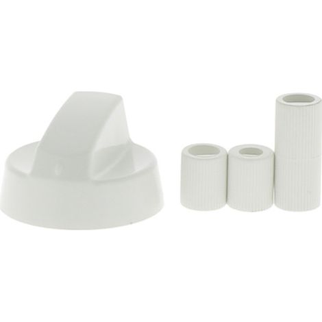 Manette blanche universelle pour Four, Cuisinière et Plaque 43CU007 pour Cuisinière