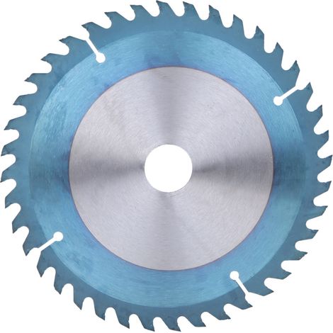Lame de scie circulaire à revêtement bleu pour la coupe du bois, disque de 1" ID 40T (7" OD) (1/5)