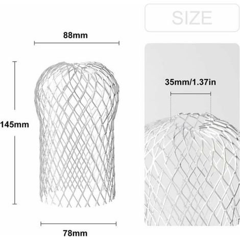 Crapaudine De Gouttière - Aluminium - Pour Tuyau De Descente Et Avant-Toit - Protection Contre Feuilles Et Débris - Lot De 8 (1/4)