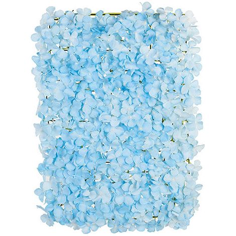 Tono Su Tono Pannello Ortensia 60 x 40 Cm Azzurro