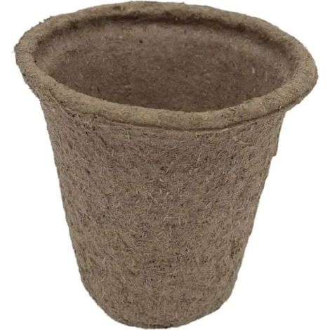 Macetas 8x8 cm Biodegradables y Compostables para Semilleros (1/5)