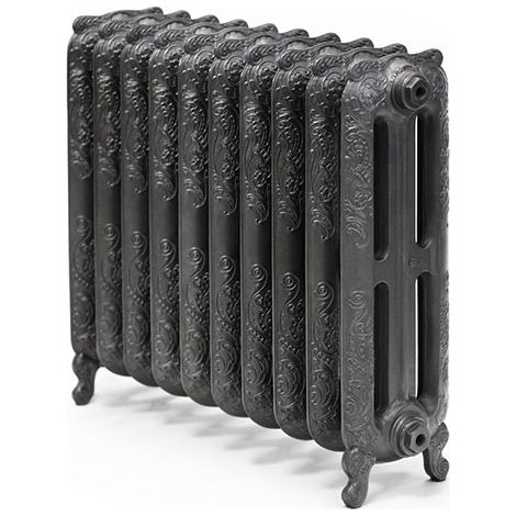 Radiateur fonte fleuri - 4 Eléments - HxL 710x360mm - 303Watts - OXF710/360ZE3