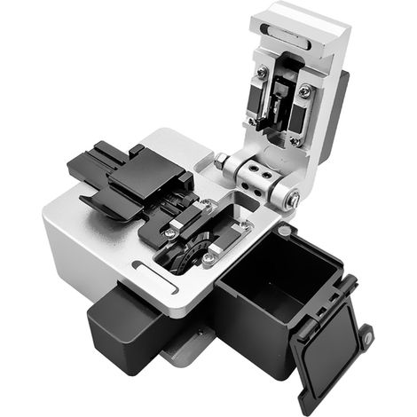 Cliveuse de fibre optique entièrement automatique avec clé hexagonale, coupe-fibre optique de haute précision 125 µm (1/5)