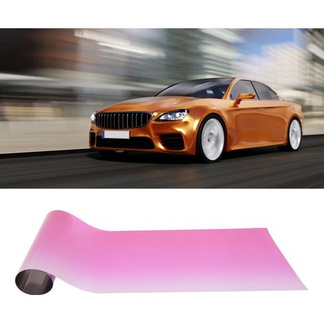 Sonnenschutzfolie für Autofenster, UV-Schutzaufkleber für die Windschutzscheibe, rosa (1/5)