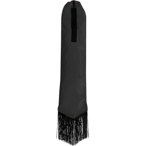 Sac à franges, décoration queue de cheval, accessoire de toilettage pour chevaux-Black (1/4)