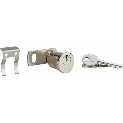 Batteuse BAL pour distribution postale – Épaisseur max 1,2mm – Mécanisme à goupilles – 2 clés en acier nickelé – Came plate n°3 (1/4)