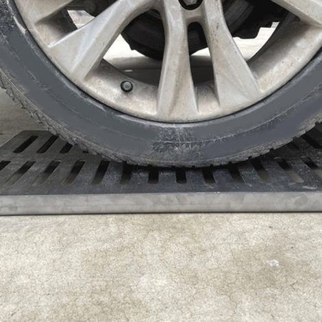 Grille de drainage extérieure, 20 x 20 cm, grille de drainage en acier inoxydable 30 x 30 cm, grille de drainage carrée (200 x 200 x 20 mm) (1/3)
