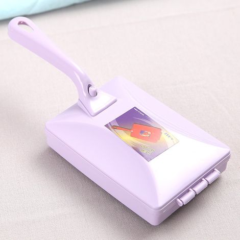 Brosse multifonction de nettoyage double rouleau, brosse anti-peluches et poussière pour vêtements et canapé (1/4)