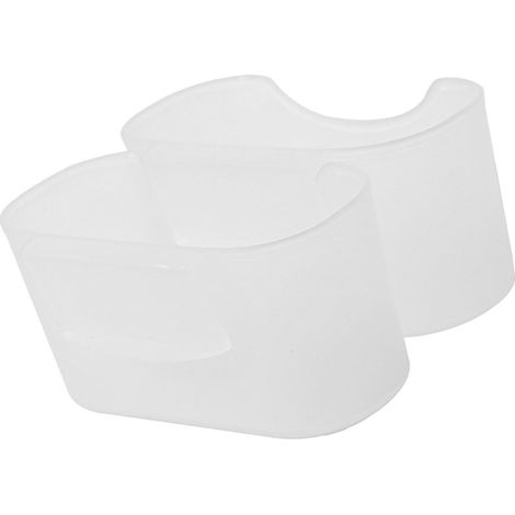 Juego de 2 cajas de almacenamiento colgantes para puertas de refrigerador, ahorran espacio, para guardar bolsas de especias.