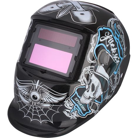 Masque de soudage Leopard à assombrissement automatique, fonction meulage, alimentation solaire (1/5)