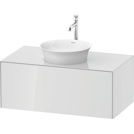 DURAVIT WT497608585 WTU White Tulip suspendu, 1 tiroir