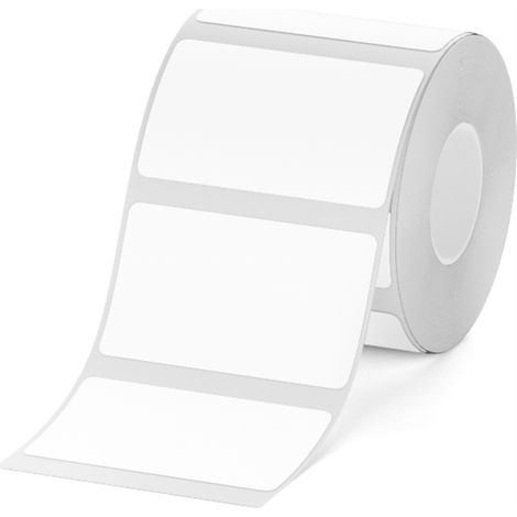 Etichette autoadesive bianche NIIMBOT 50 x 30 mm, 900 pezzi, per stampante K3/W originale (1/4)