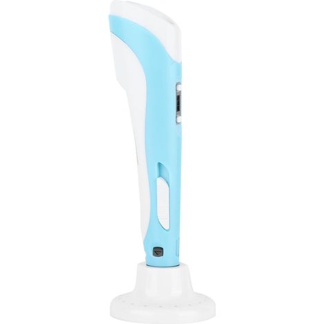 Professioneller 3D-Stift mit OLED-Display, PLA/ABS, DIY, Kreatives Geschenk für Jugendliche und Erwachsene, EU-Stecker 100–240 V, Blau