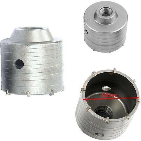 Fresa Muro Carotatrice 65 Mm Attacco Sds Plus Frese A Tazza