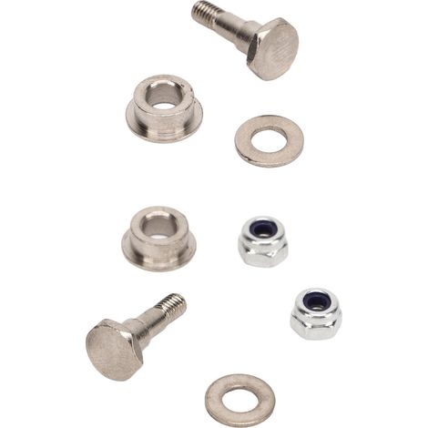 Vis de réglage de direction professionnelle 14 mm en acier inoxydable antirouille, pièce de rechange pour voiture RC, argent (1/5)