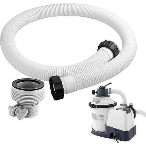 Tuyau de remplacement pour piscine hors sol, pompe de filtration, tuyau de remplacement rsistant aux UV pour piscines hors sol, accessoires de piscine (1/5)
