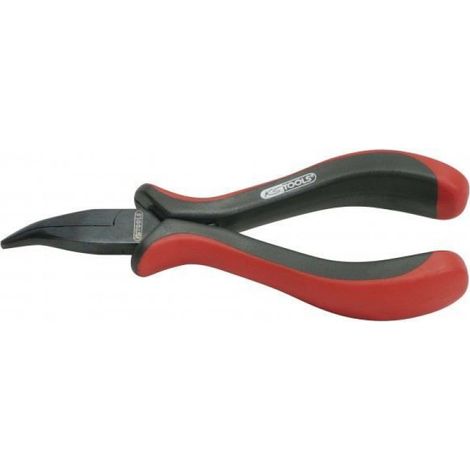 Pince électronique à bec demi-rond coudé à 45° KSTOOLS - 130mm