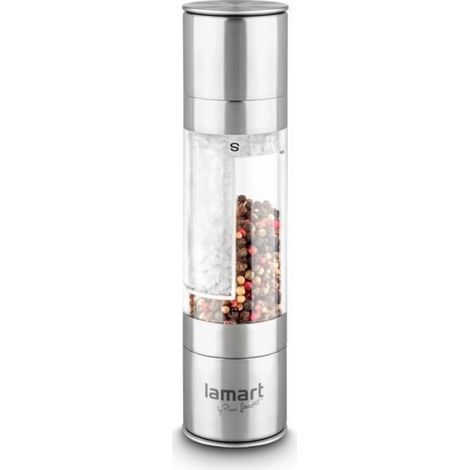 Meuleuse À Épices - Mécanisme En Céramique - Diamètre 5,5 Cm - Acier Inoxydable Et Plastique - Pour Sel Poivre Épices - 1 Pièce