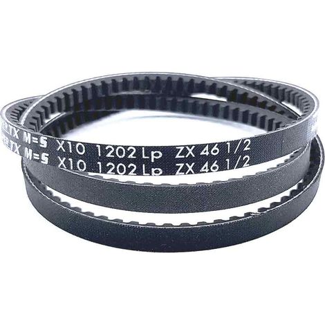 Courroie type trapézoïdale crantée ZX46-1/2