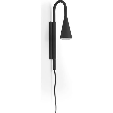 Aplique de pared TEAR GU10 20 W Negro (1/3)