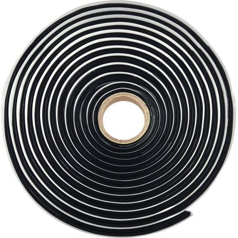 1 Ruban d'étanchéité, 10mm x 4m, caoutchouc butyle, résistant température, adhérence multi-surfaces, réparation automobile (1/5)