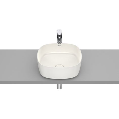 Vasque à poser en fineceramic Inspira Soft - 370x370x140mm - beige