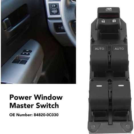 84820-0C030 Stoßfester elektrischer Fensterheber-Hauptschalter für Tundra Sequoia (1/5)