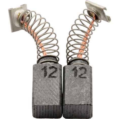 Balais de charbon pour marteau Hitachi DH 26PC – Dimensions 6,5x7,5x12mm – Remplacement pièces 999041, 999072, 999080