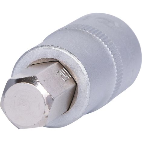 1/2" Bussola p.viti a esagono incassato,corta,12mm (1/4)