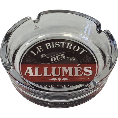 Cendrier en verre - Allumés (1/2)
